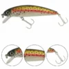 Nærbillede af Abu Garcia Tormentor Floating 9g, der fremhæver detaljer som realistiske 3D-øjne, skælmønster og skarpe trekroge.
