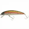 Fuld profil af Abu Garcia Tormentor Floating 9g i farven Rainbow Trout. En klassisk flydende wobbler effektiv til sø- og åfiskeri.